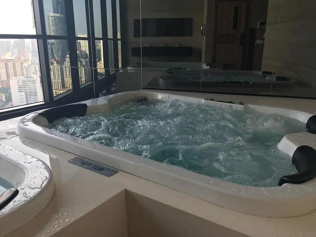 Amazing Twin Tower View With Balcony Free Wifi Malaisie